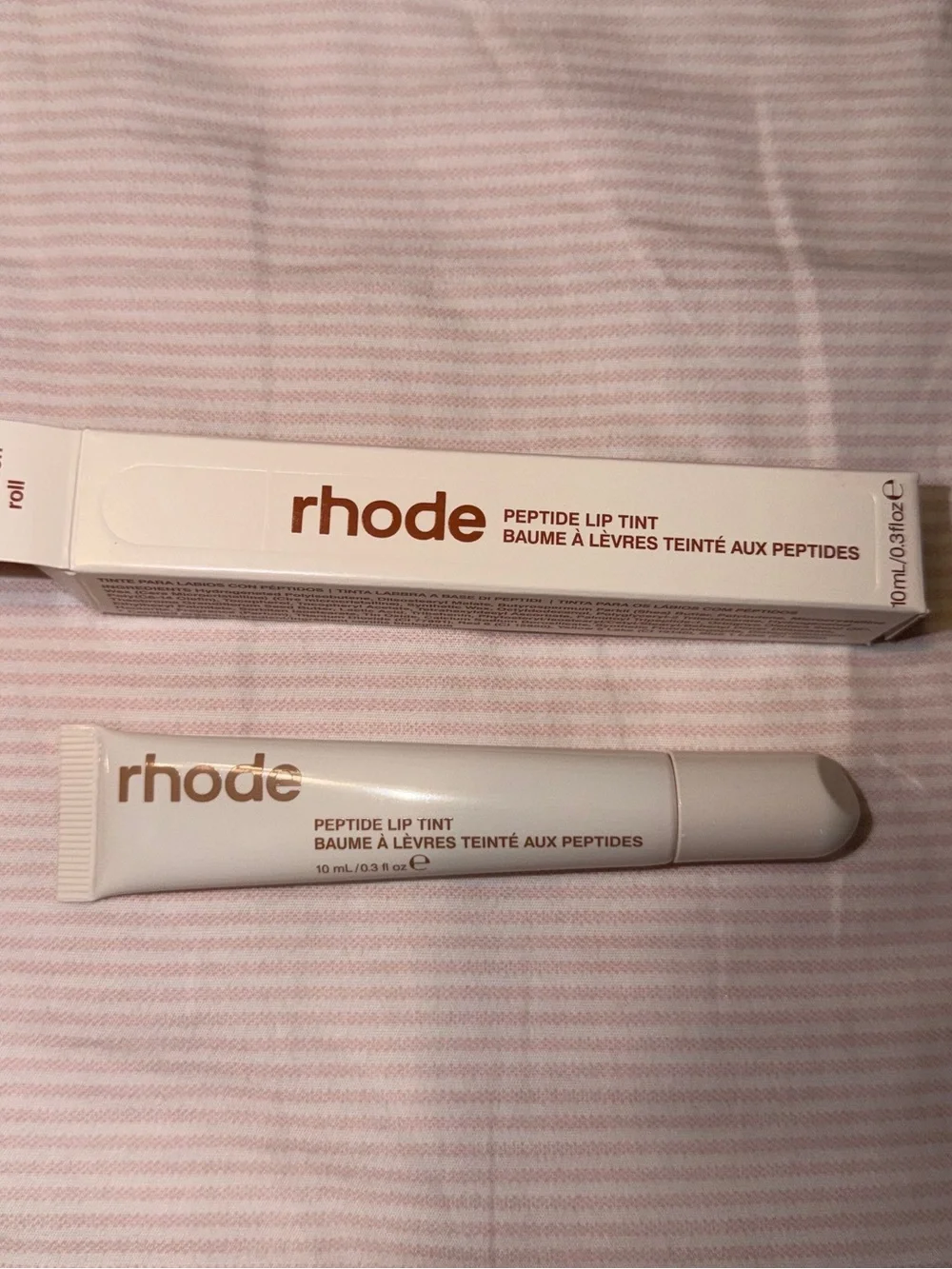 Rhode Peptide Lip Tint - cinnamon roll